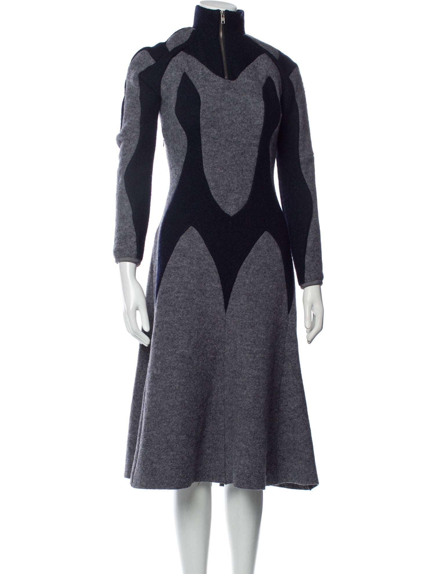 GmbH Virgin Wool Midi Length Dress w/ Tags