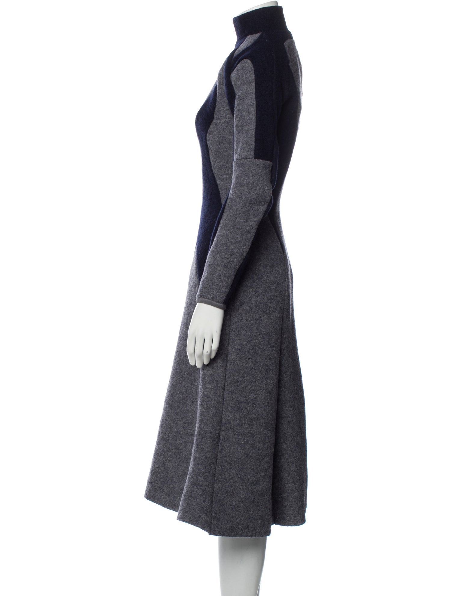 GmbH Virgin Wool Midi Length Dress w/ Tags