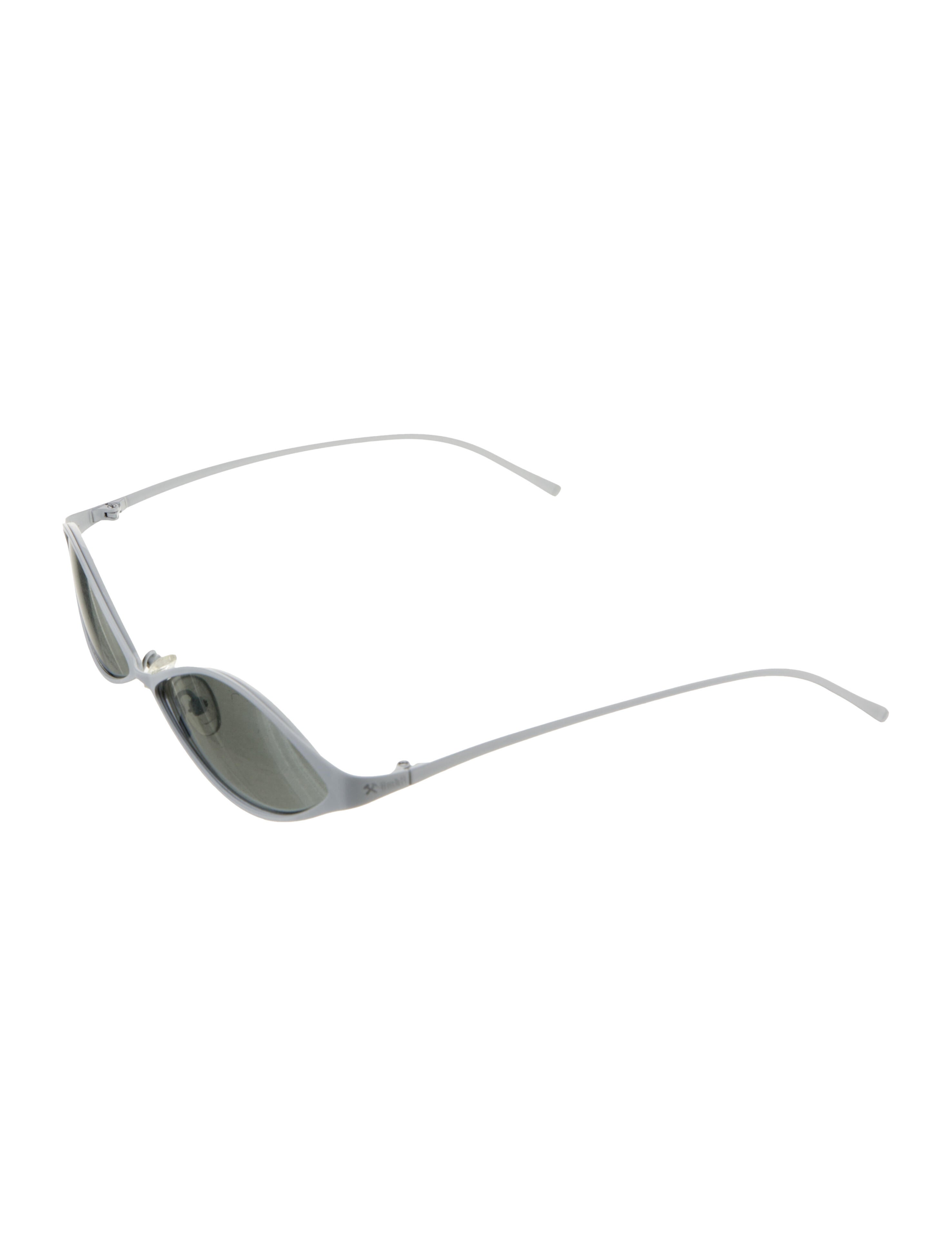 GmbH Cat-Eye Mirrored Sunglasses