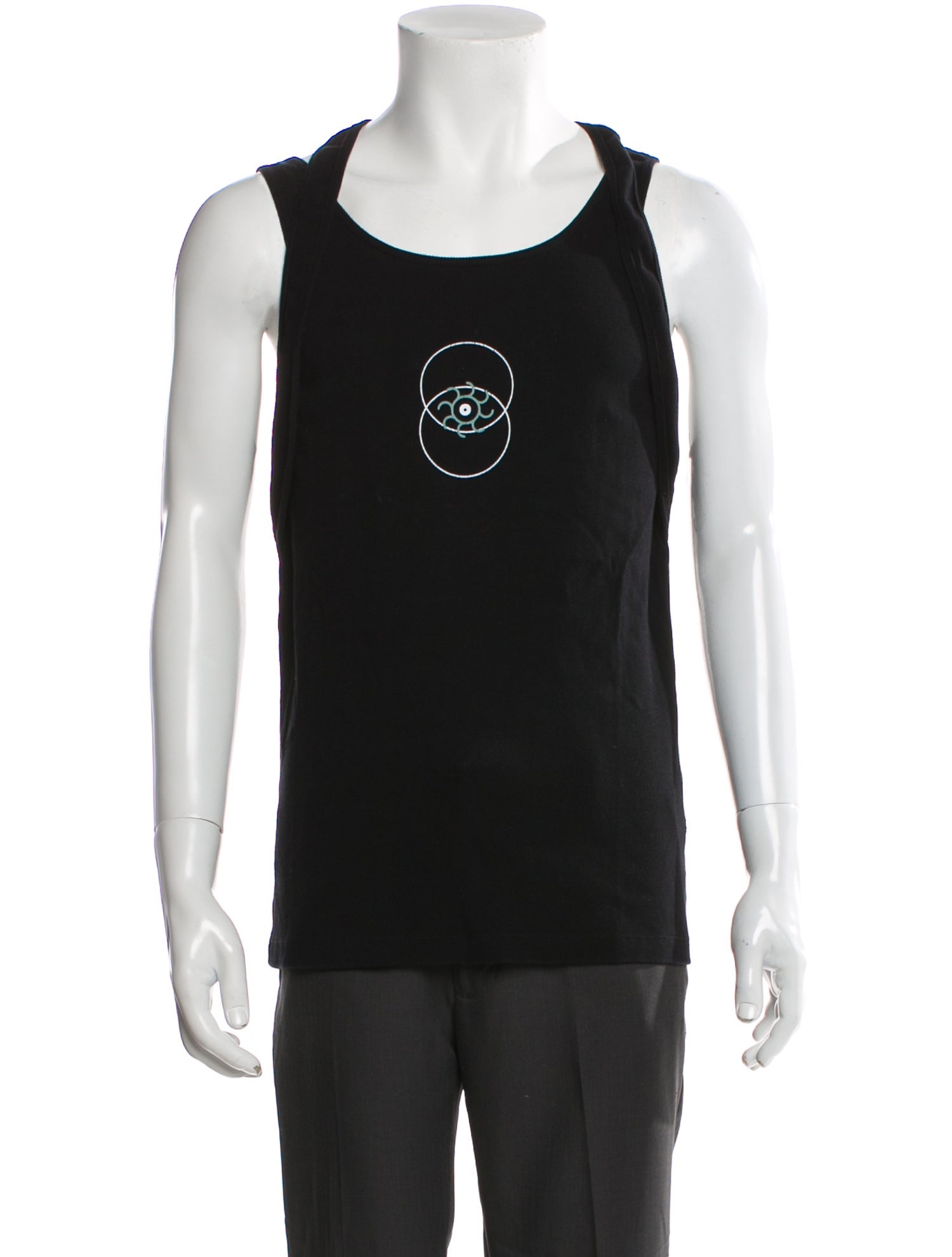 GmbH Graphic Print Scoop Neck T-Shirt