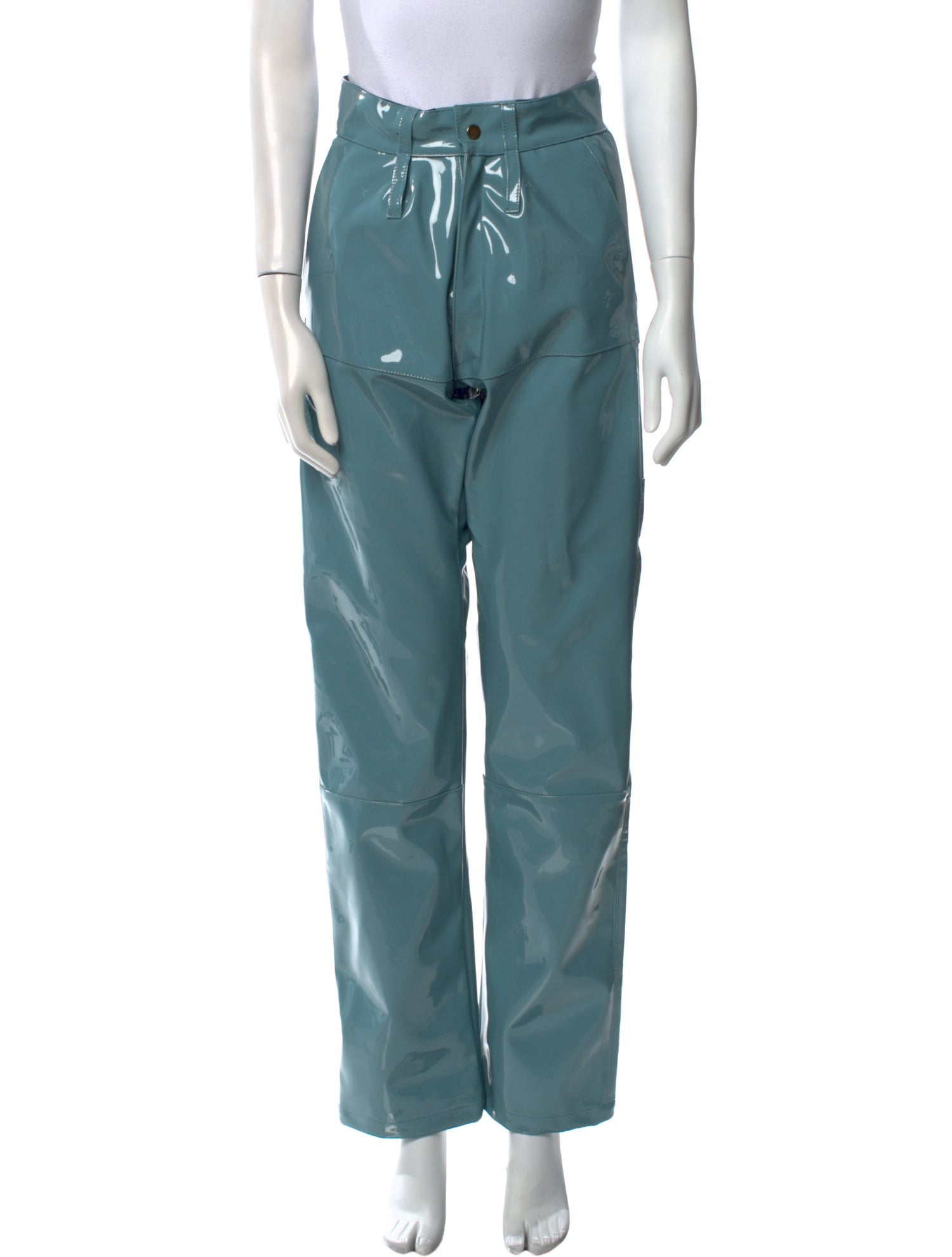 GmbH PVC Straight Leg Pants