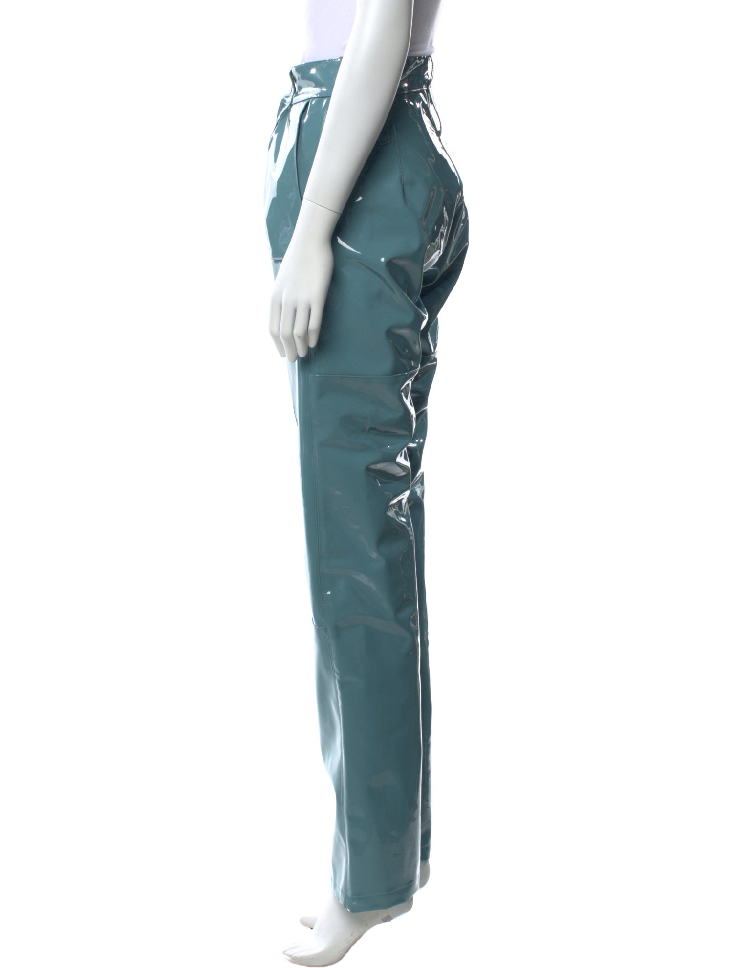 GmbH PVC Straight Leg Pants