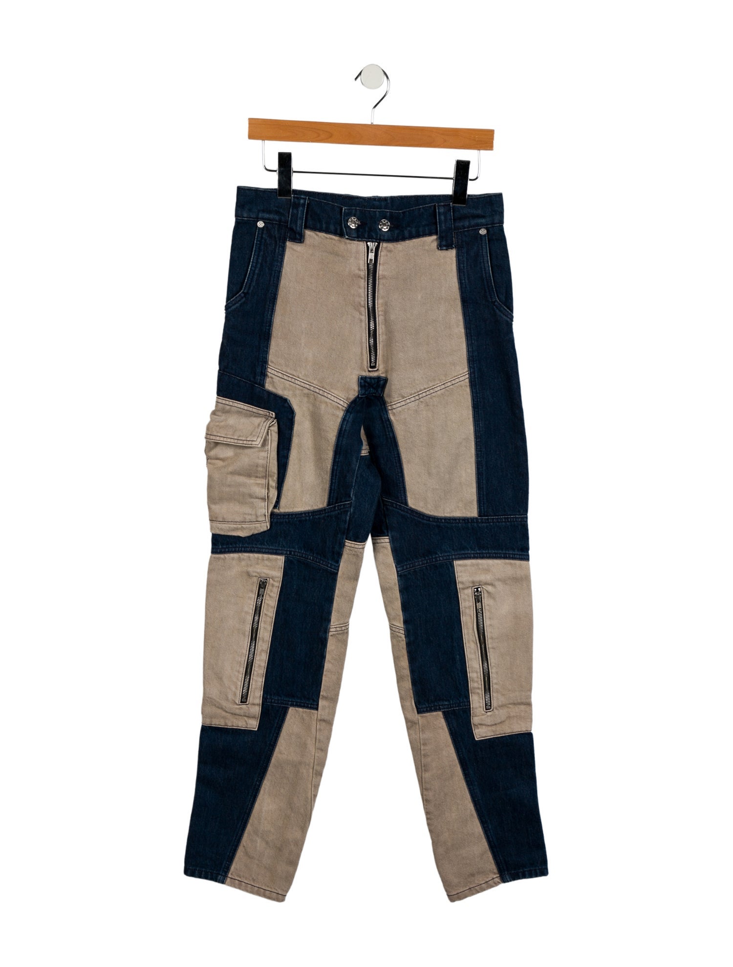 GmbH High-Rise Straight Leg Jeans