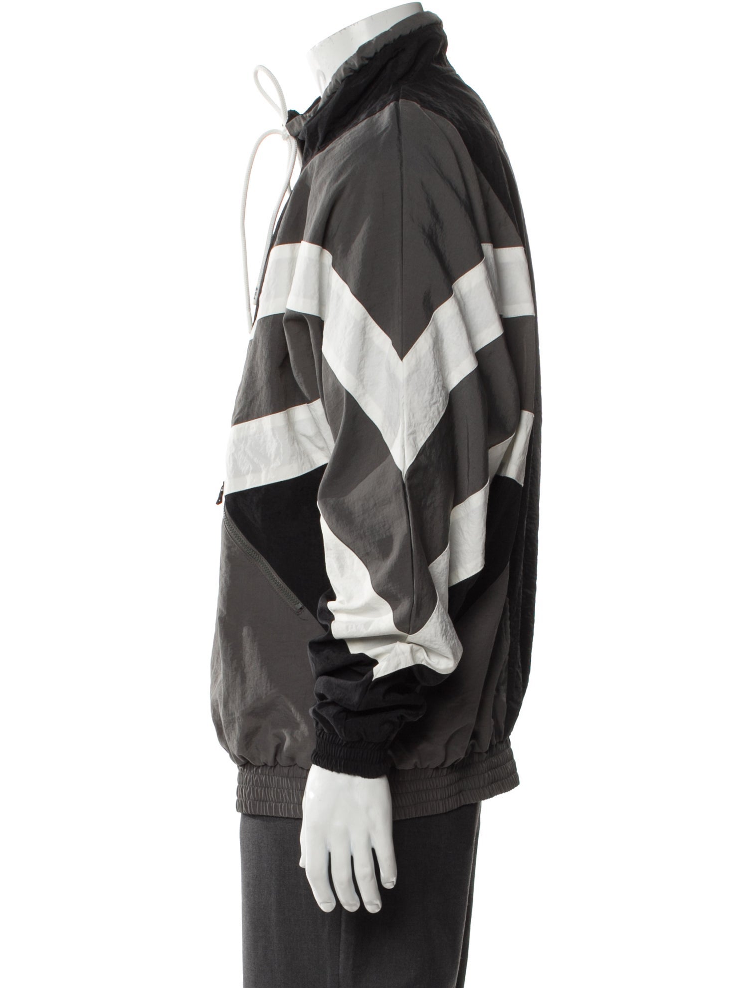 God's Masterful Children Colorblock Pattern Windbreaker w/ Tags