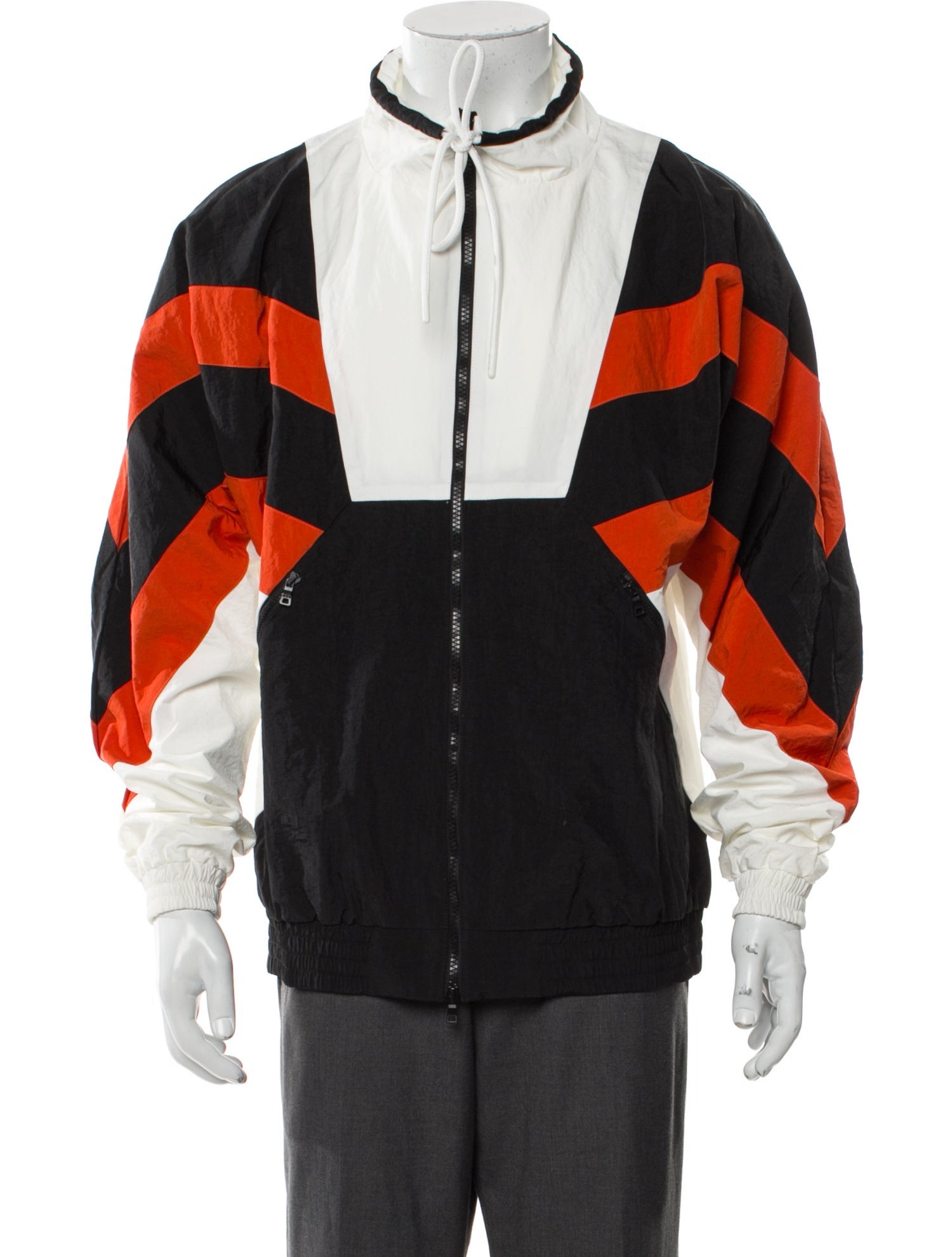 God's Masterful Children Colorblock Pattern Windbreaker