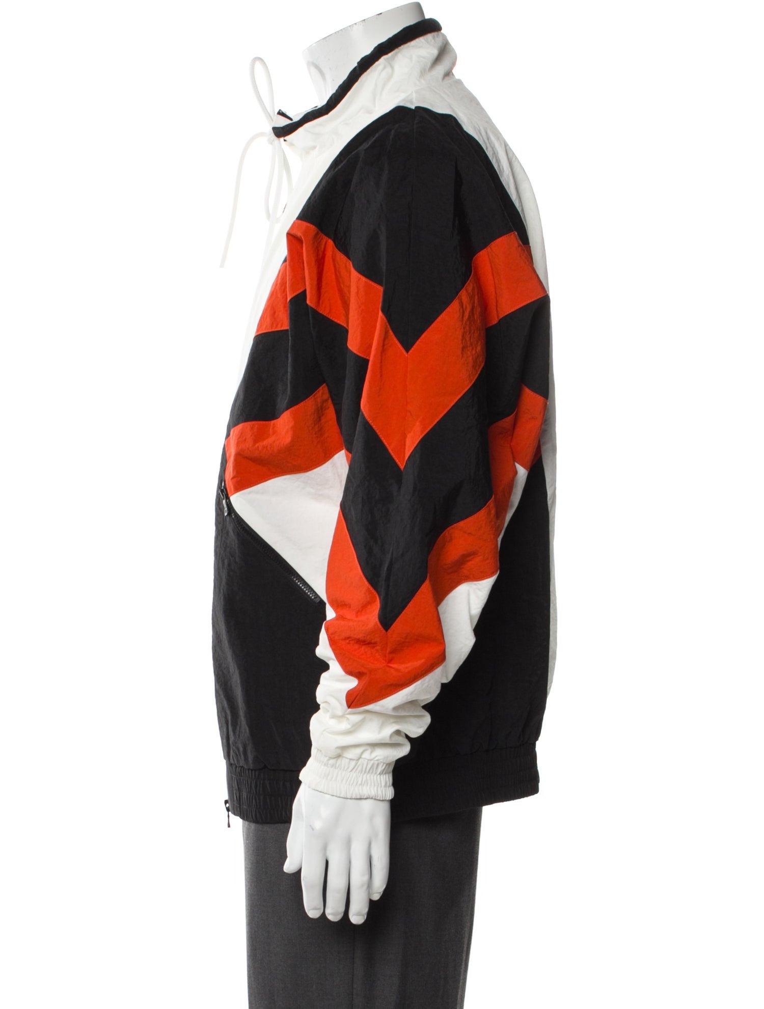 God's Masterful Children Colorblock Pattern Windbreaker