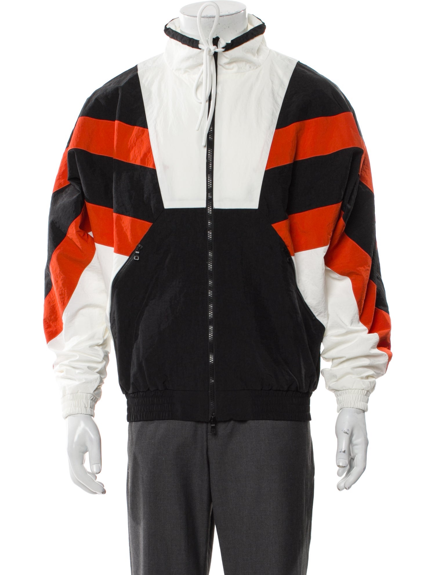 God's Masterful Children Colorblock Pattern Windbreaker