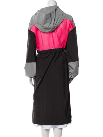 God's Masterful Children Colorblock Pattern Trench Coat