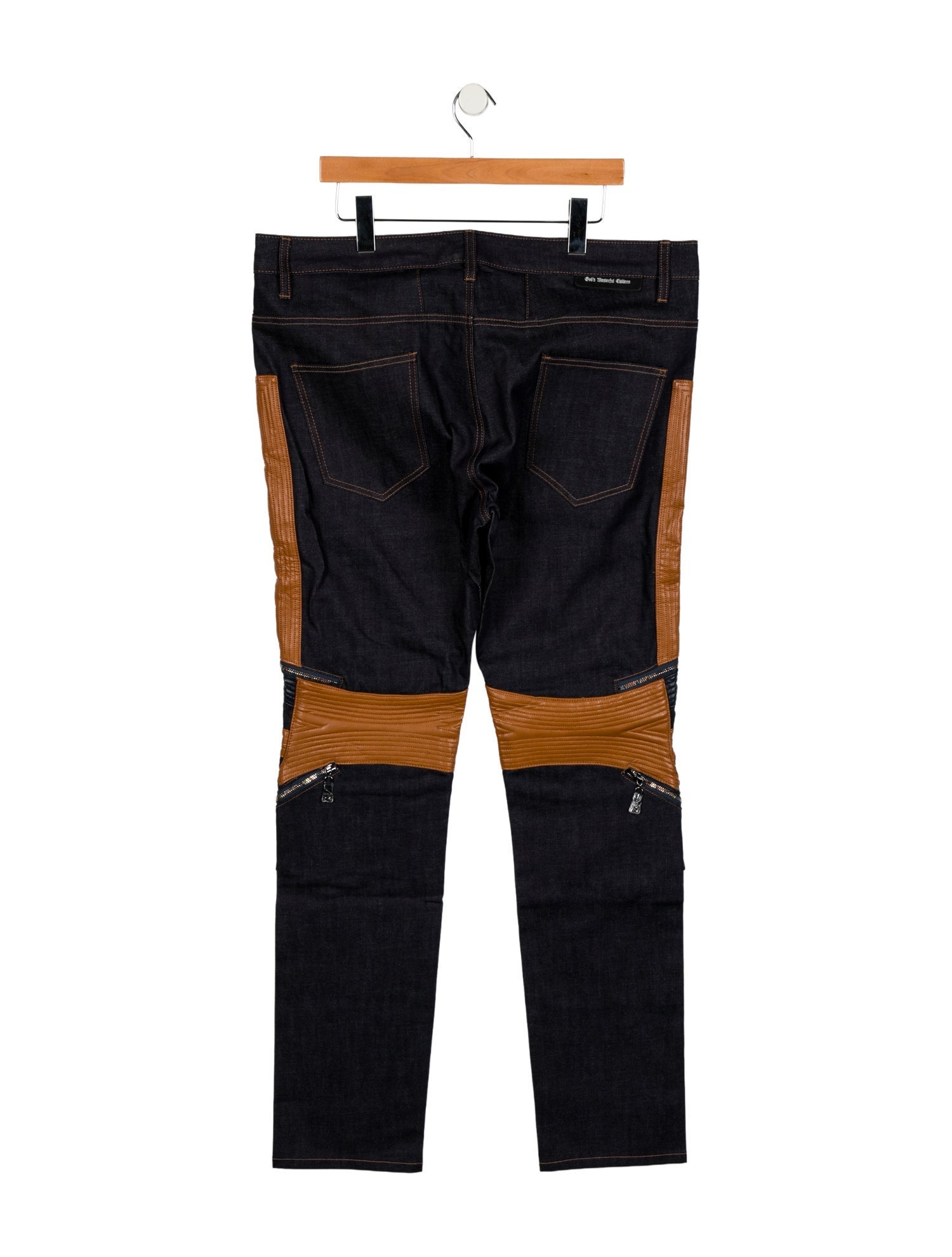 God's Masterful Children Moto Jeans