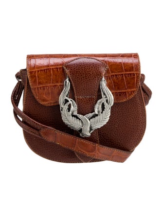 Glen Miller for Ann Turk Leather Crossbody Bag