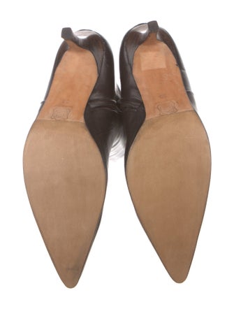 Gianni Milanesi Leather Sock Boots