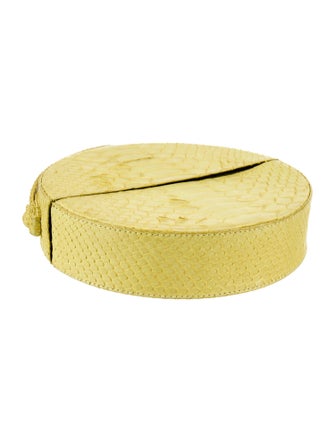 Gelareh Mizrahi Leather Evening Bag