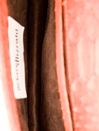 Gelareh Mizrahi Snakeskin Top Handle Bag