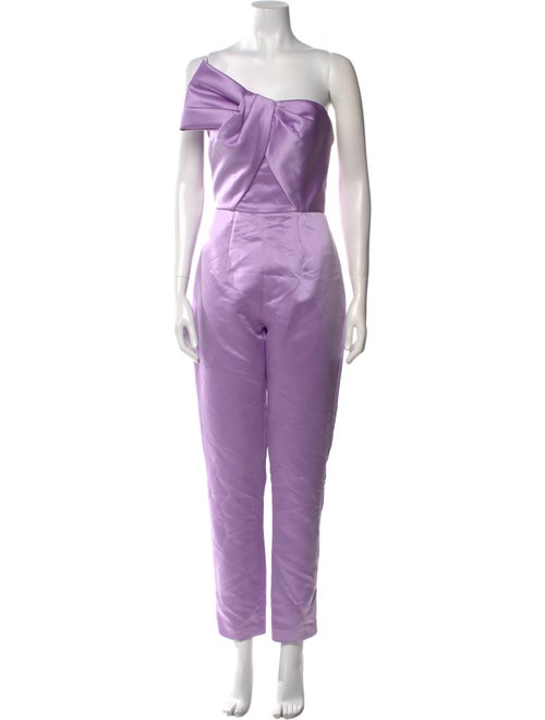 Gattinolli Couture Silk Strapless Jumpsuit