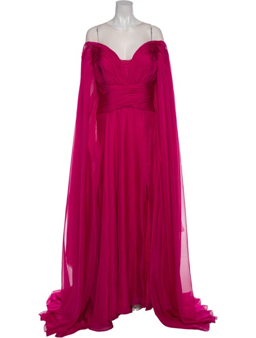 Gattinolli Couture Silk Long Dress