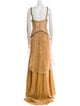 Gattinolli Couture Silk Long Dress