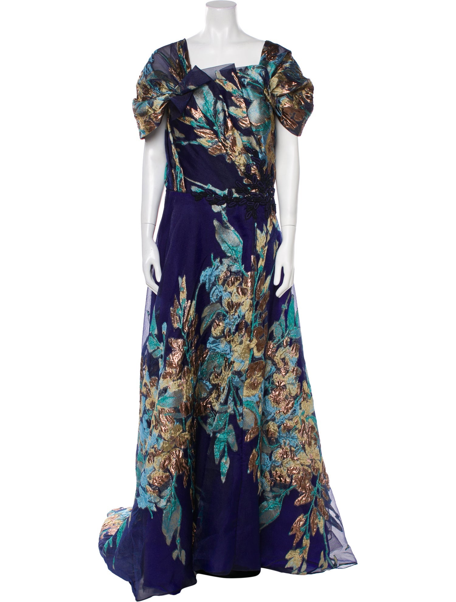 Gattinolli Couture Silk Long Dress