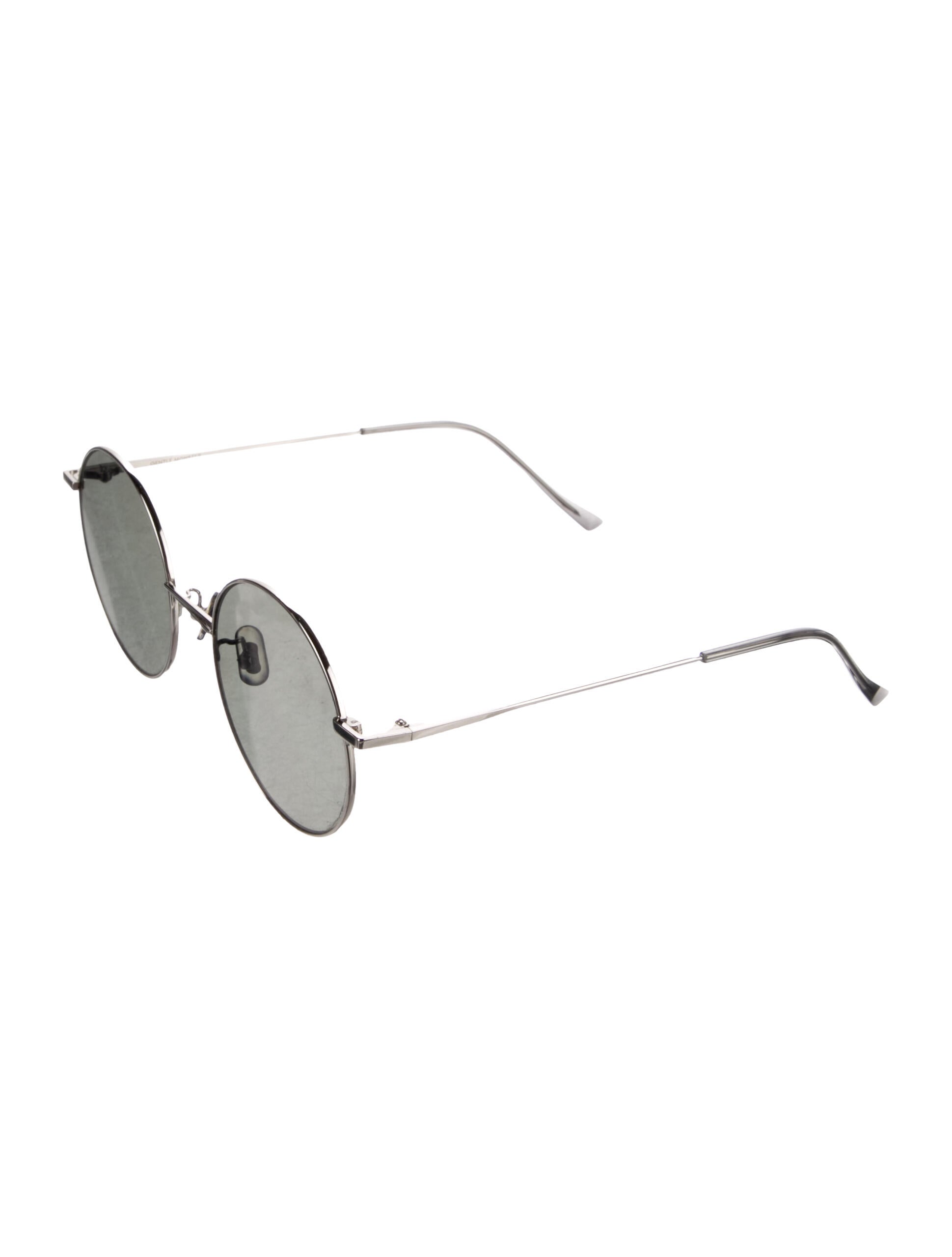 Gentle Monster Round Tinted Sunglasses Silver Sunglasses, Accessories