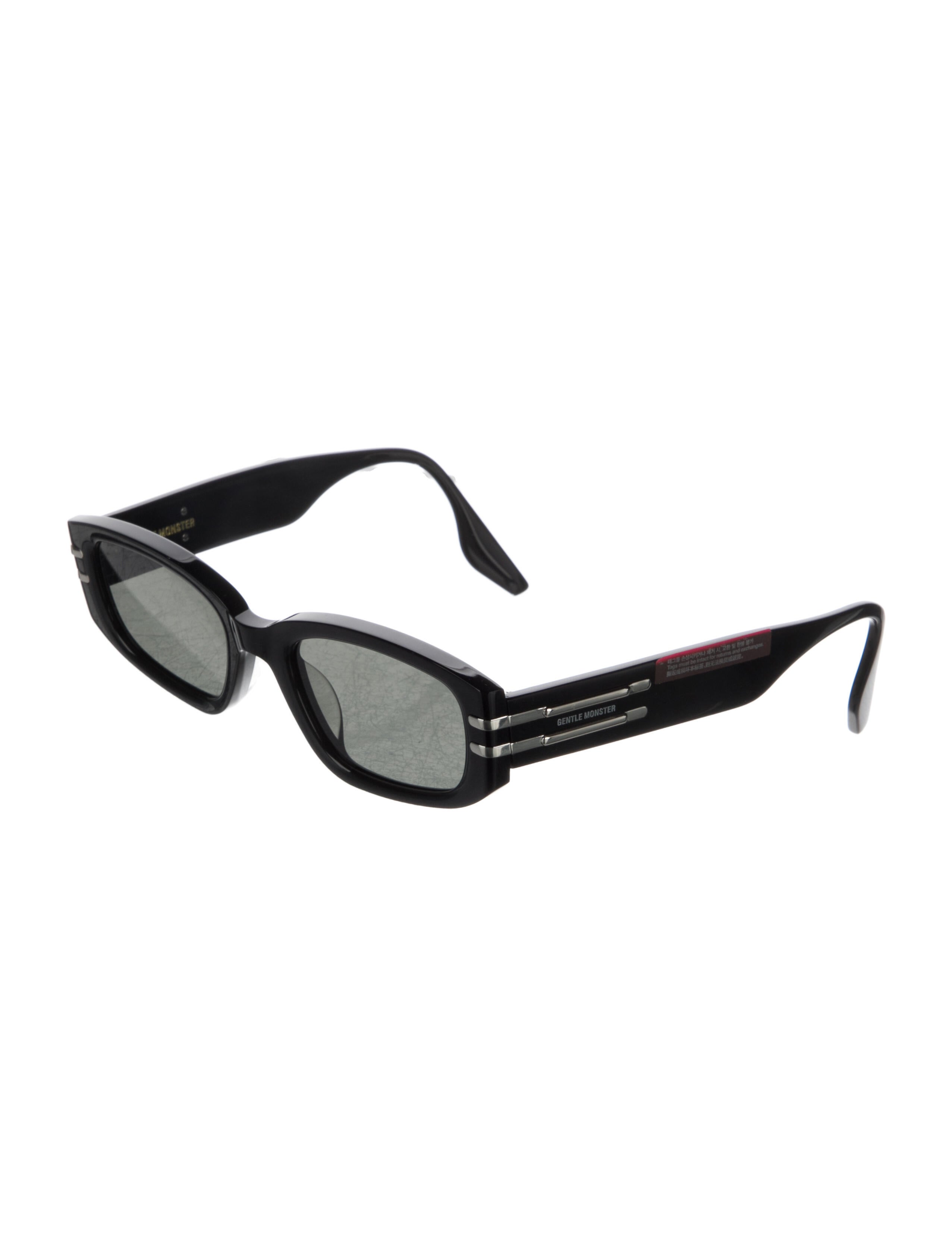 Gentle Monster N78 Square Sunglasses - Black Sunglasses