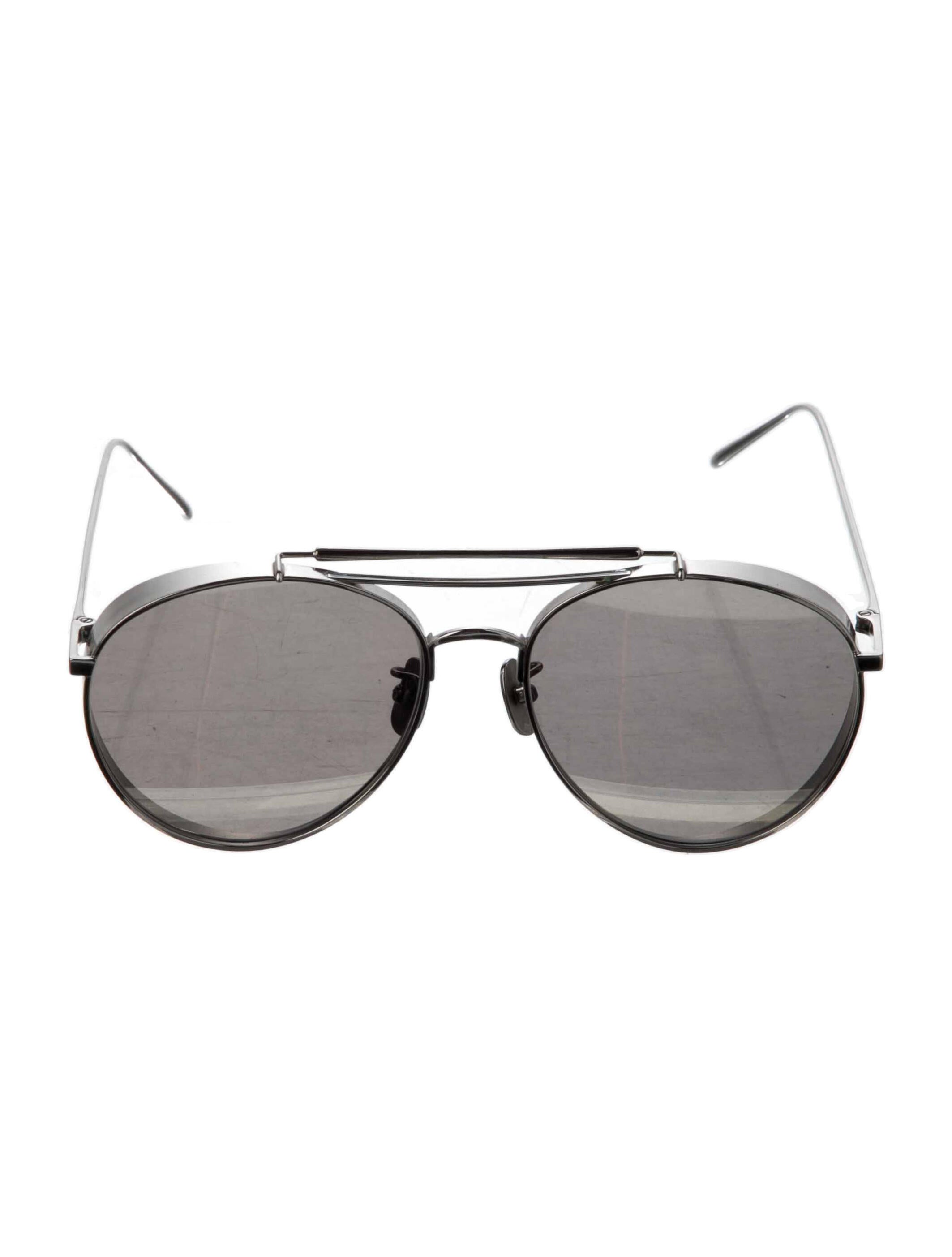 Gentle Monster Big Bully.s Aviator Sunglasses Silver Sunglasses