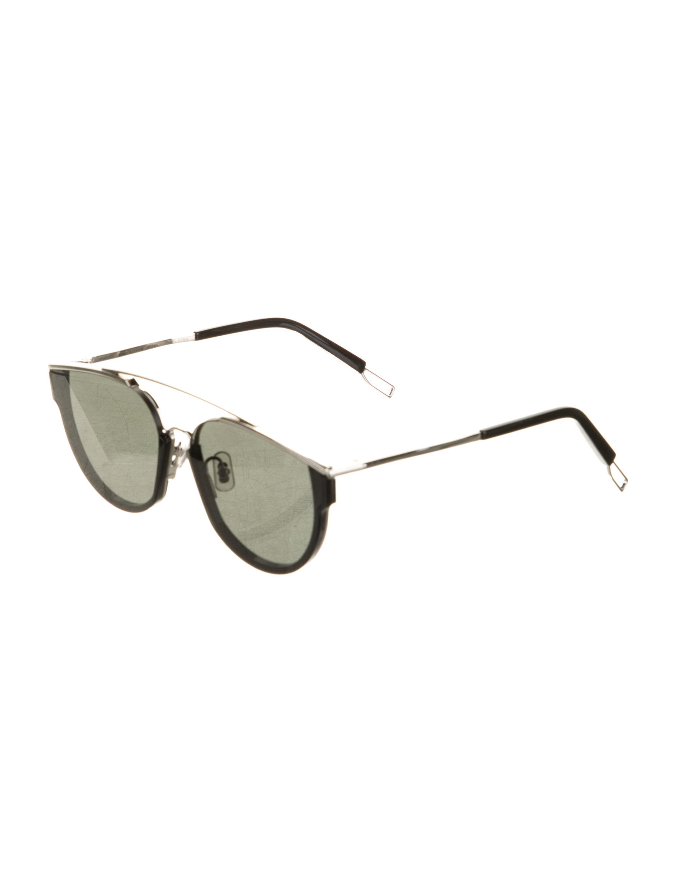 Gentle Monster Round Tinted Sunglasses Silver Sunglasses, Accessories