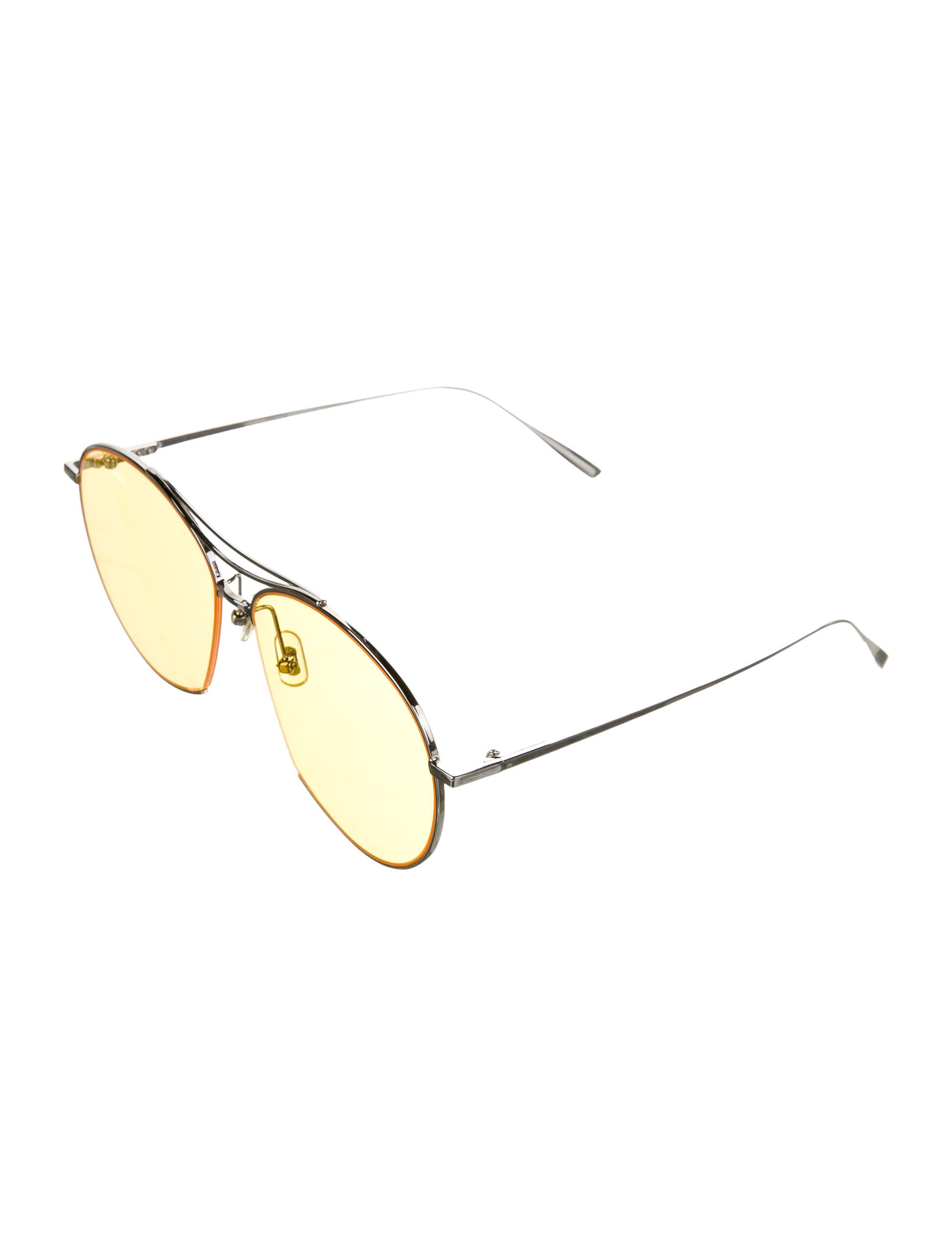Gentle Monster Jumping Jack Aviator Sunglasses Yellow Sunglasses
