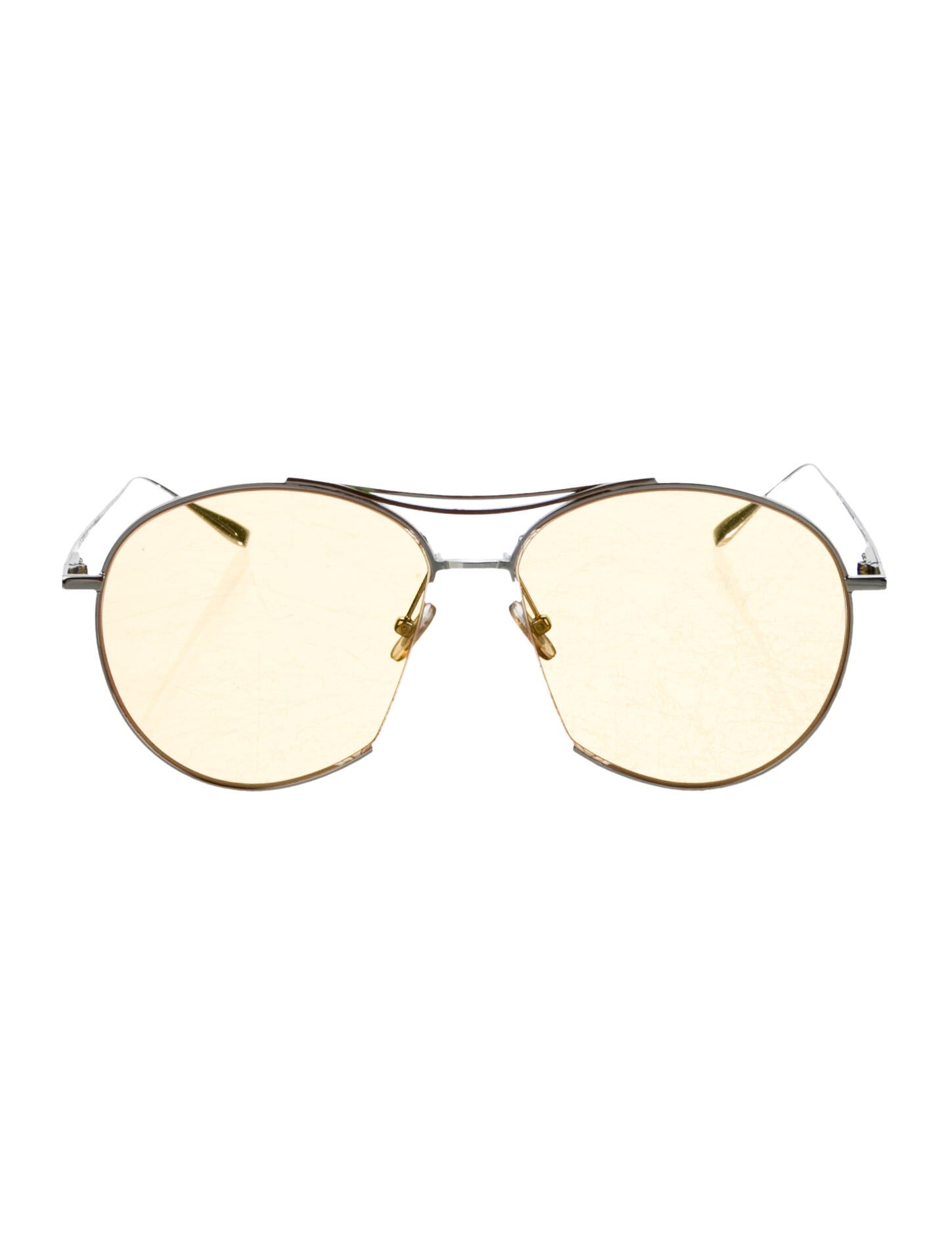 Gentle Monster Jumping Jack Aviator Sunglasses Silver Sunglasses