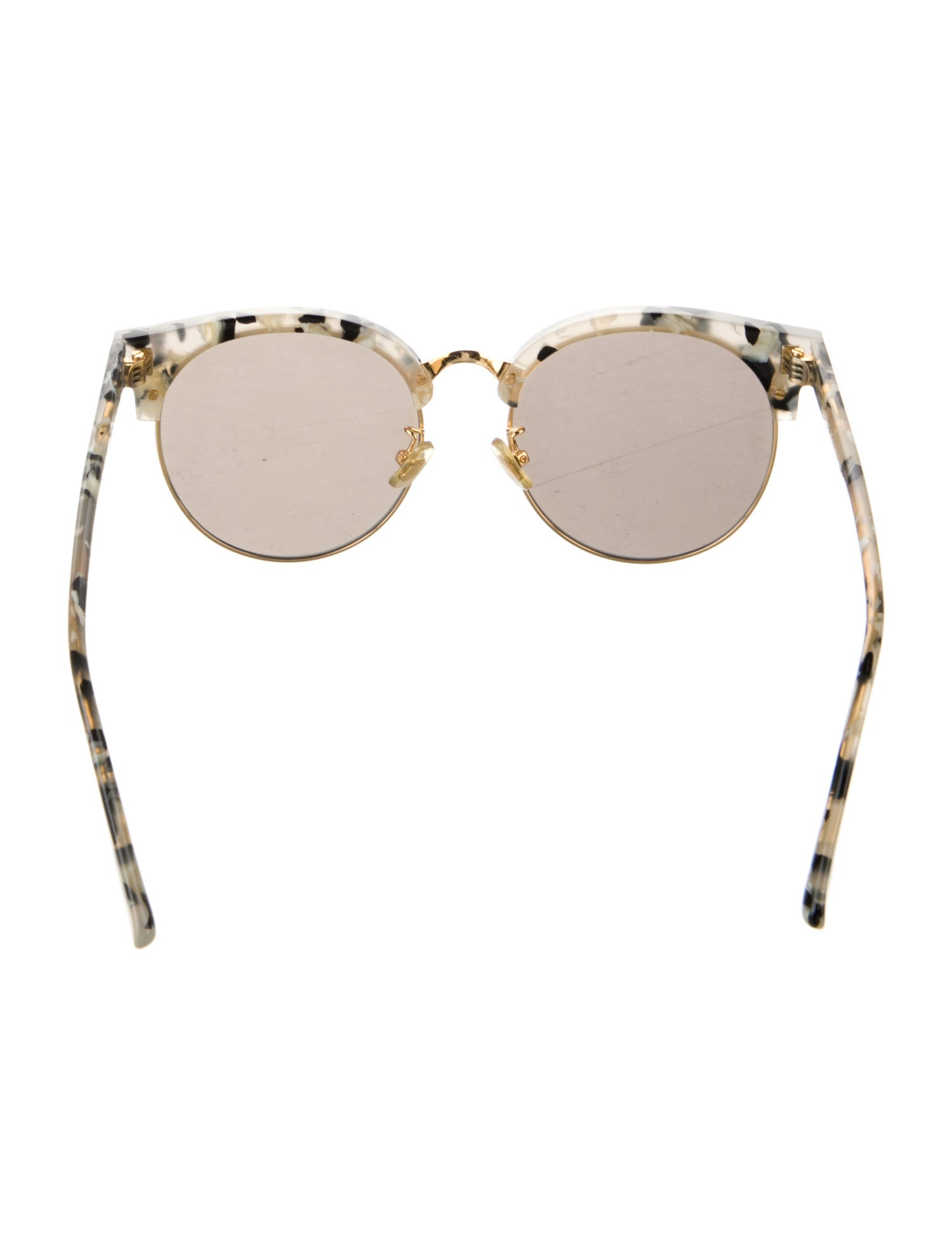Gentle Monster Moon Cut Round Sunglasses Oversize Sunglasses