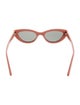 Gentle Monster Conic Cat-Eye Sunglasses