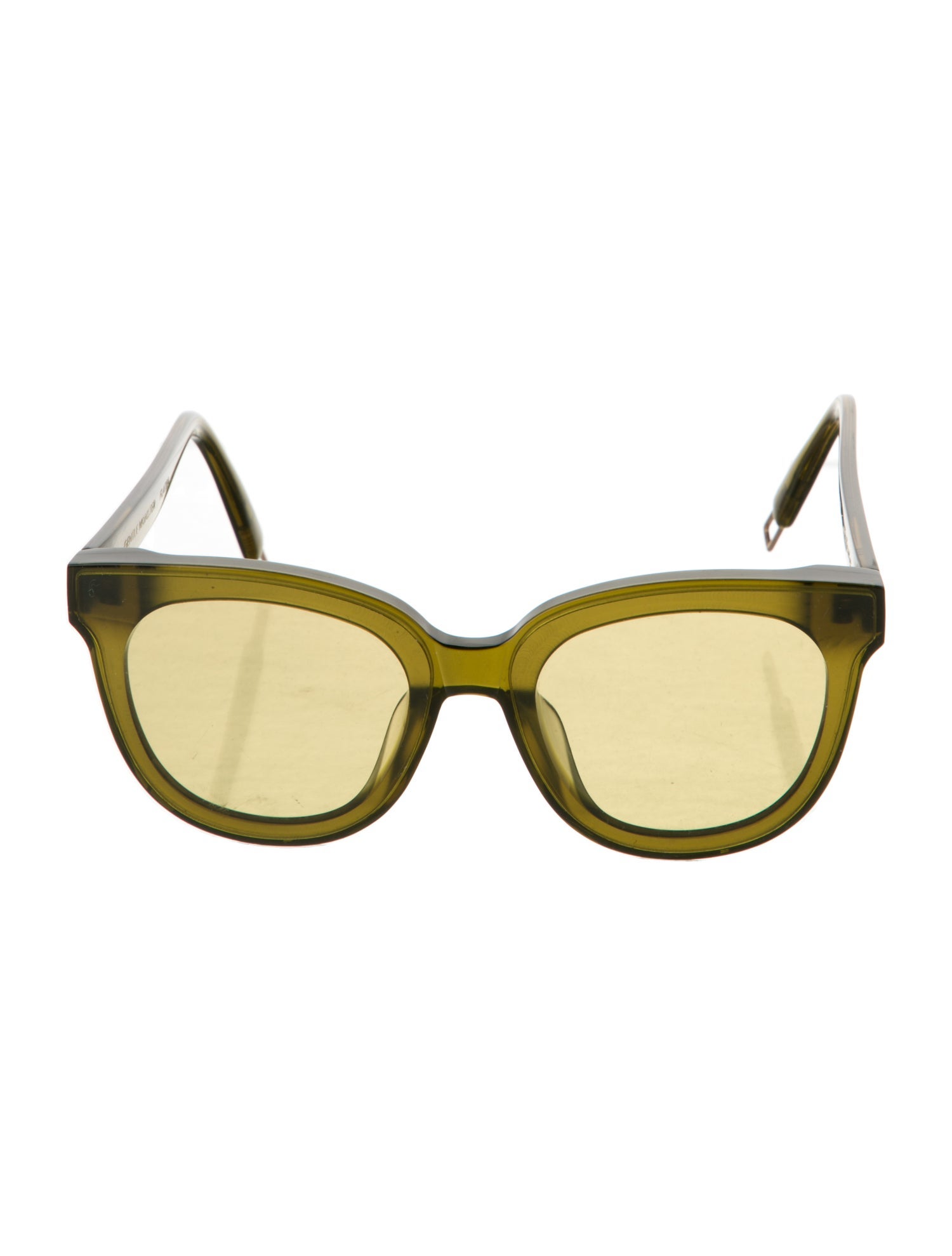 Gentle Monster In Scarlet Square Sunglasses