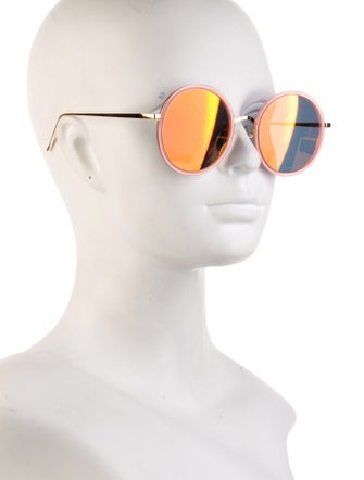 Gentle Monster Gold Fish 2 Round Sunglasses