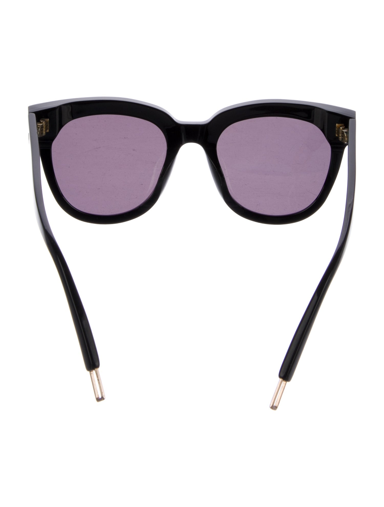 Gentle Monster In Scarlet Oversize Sunglasses