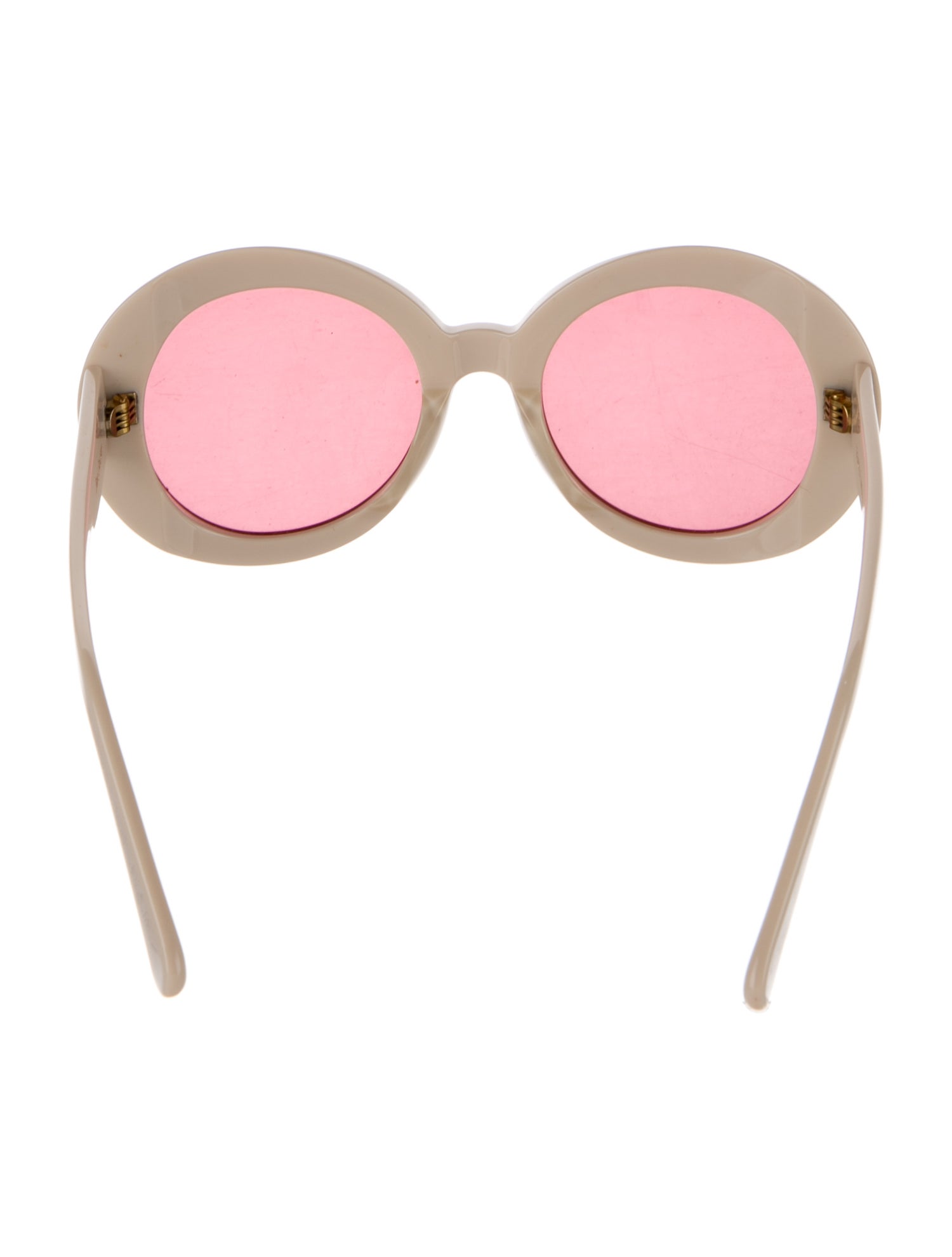 Gentle Monster Red Pocket Round Sunglasses