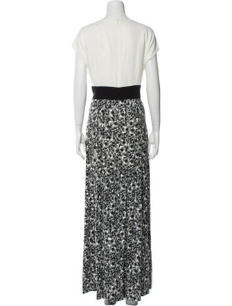 Goat Floral Print Long Dress