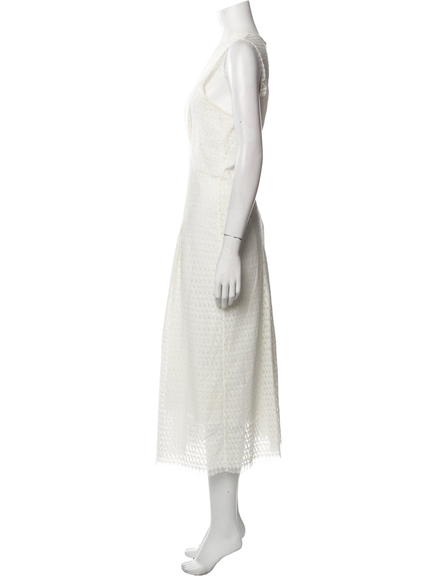 Goat Crew Neck Long Dress