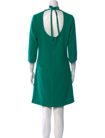 Goat Wool Knee-Length Dress