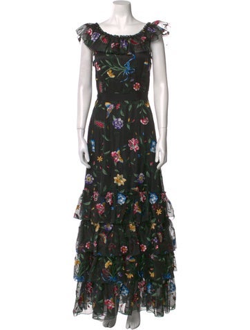 Goat Dresses Silk Long Dress XS