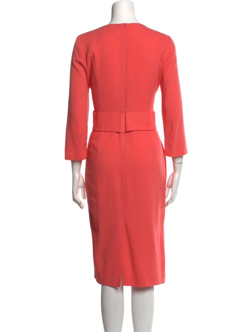 Goat Wool Midi Length Dress