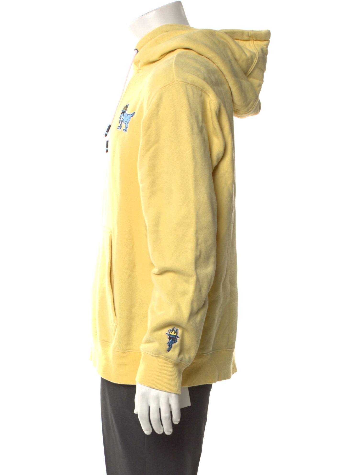 Goat Crew Neck Long Sleeve Hoodie