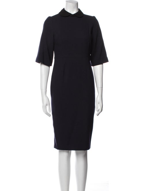Goat Wool Midi Length Dress