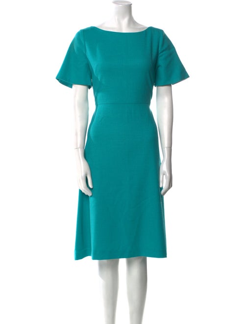 Goat Wool Midi Length Dress