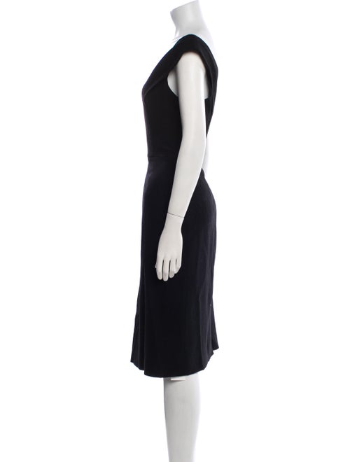 Goat Wool Midi Length Dress
