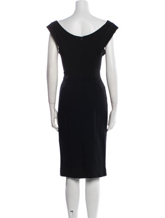 Goat Wool Midi Length Dress