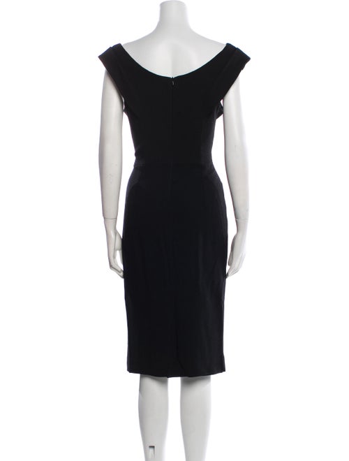 Goat Wool Midi Length Dress