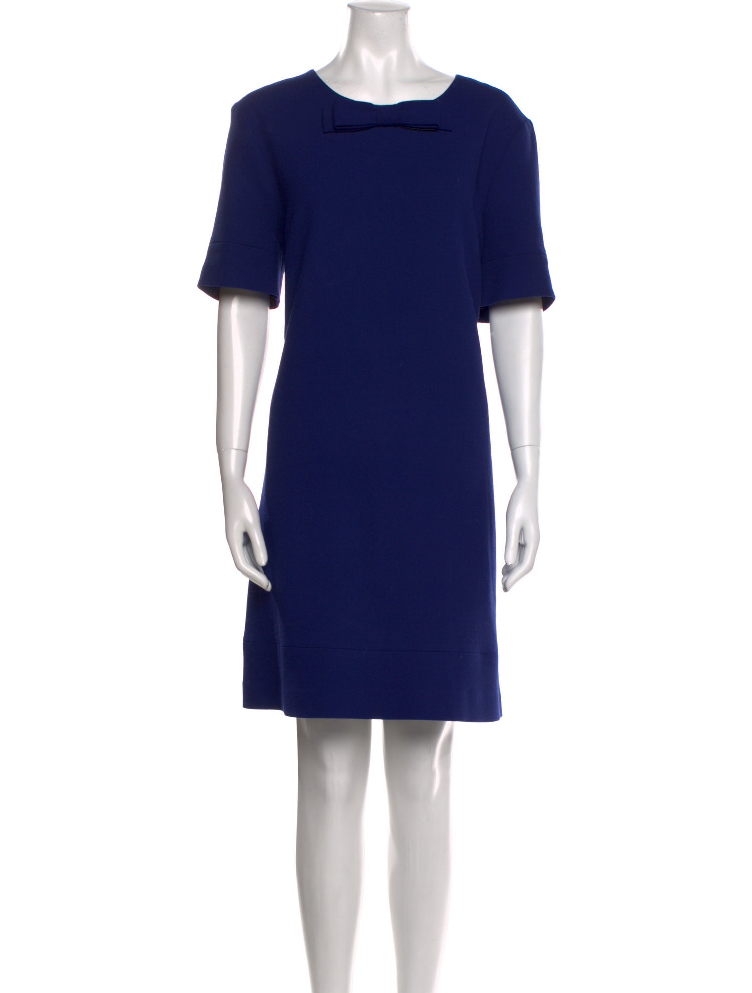 Goat Wool Knee-Length Dress