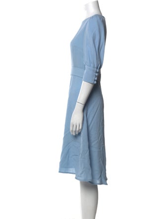 Goat Scoop Neck Midi Length Dress