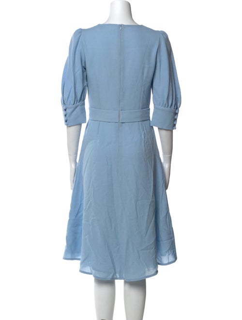 Goat Scoop Neck Midi Length Dress