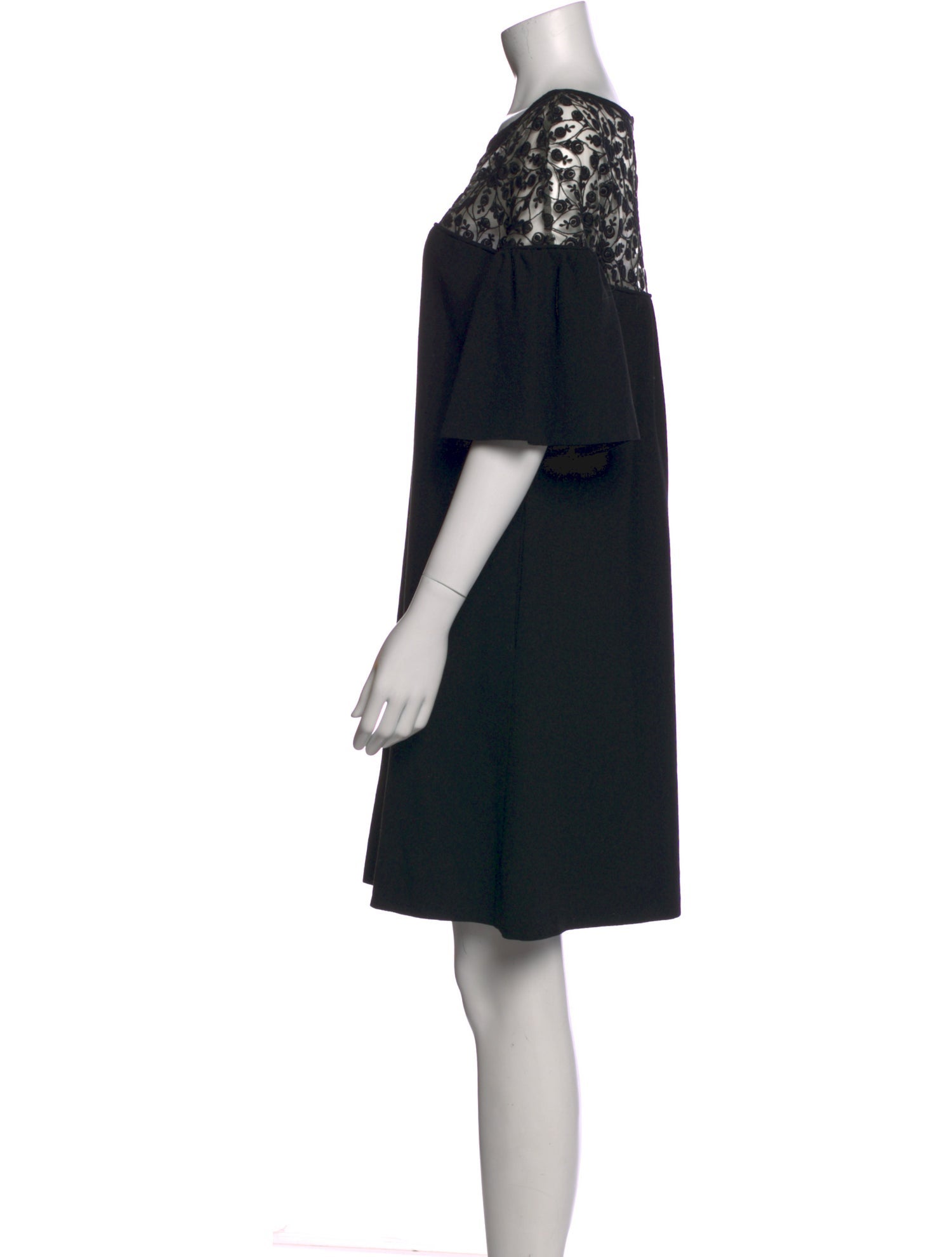 Goat Wool Mini Dress