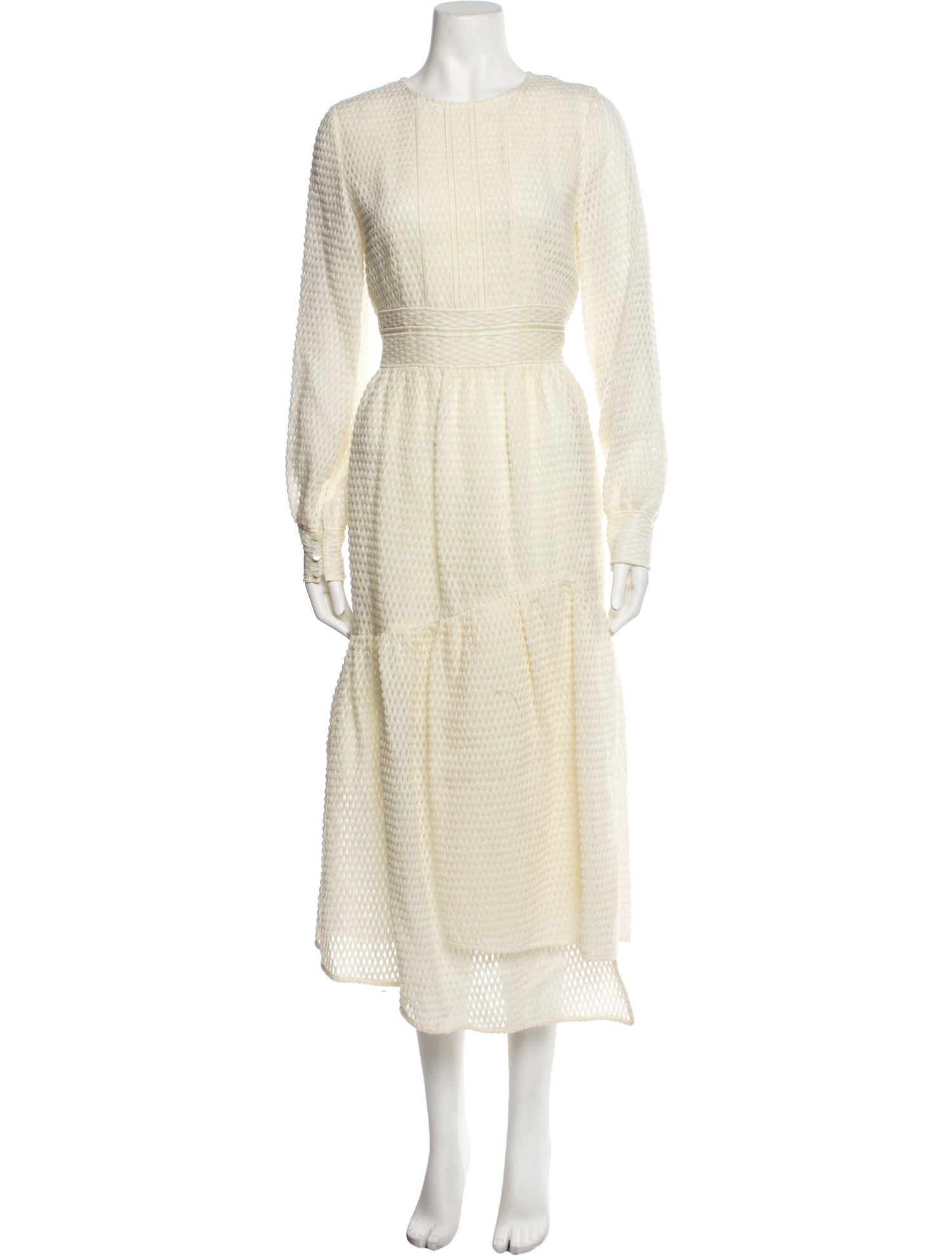 Goen.J Crew Neck Long Dress w/ Tags