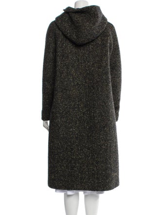 Goen.J Wool Tweed Pattern Coat